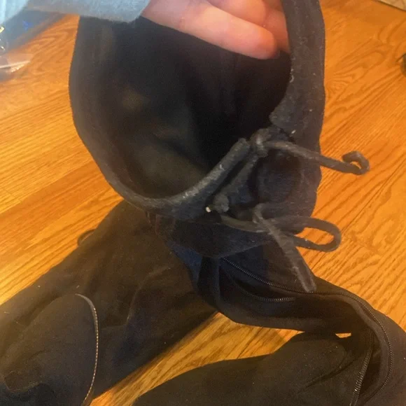 Catherine Catherine Malandrino suede like thigh high boots - Picture 6 of 8